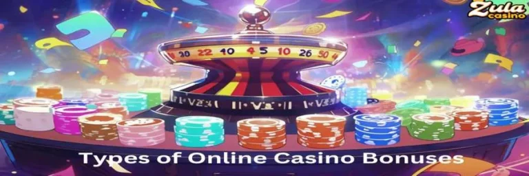 Types of Online Casino Bonuses | Zula Casino Blog