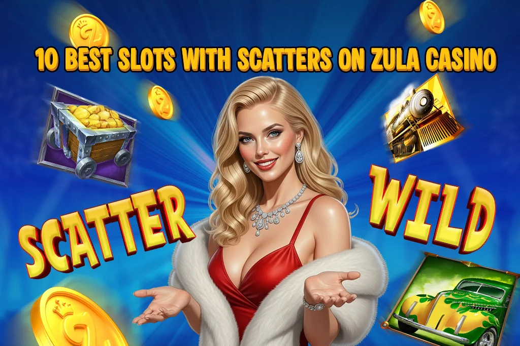 10 Best Scatter Slots on Zula Casino
